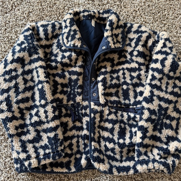 free people movement Jackets & Blazers - FP Movement by Free People hit the slopes printed fleece